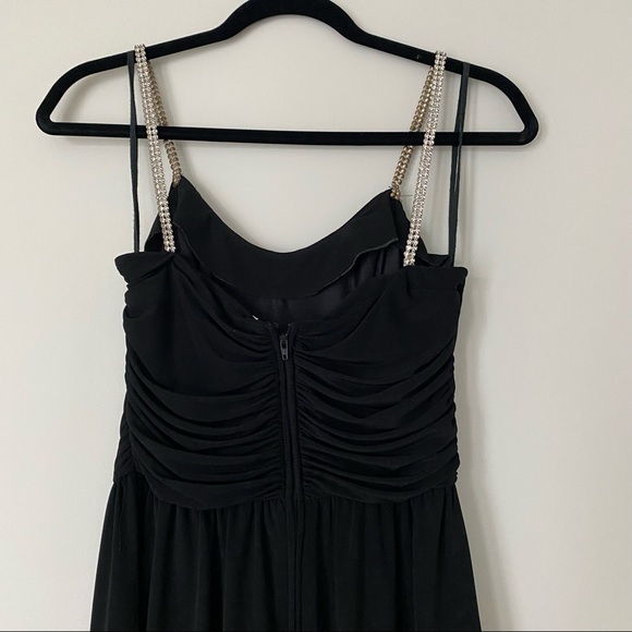 Vintage Jumpsuit with Rhinestone Straps - Picture 5 of 5